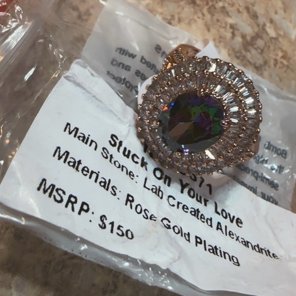 Stuck On Your Love ~ Rose Gold Plating ~ June Birthday Collection
